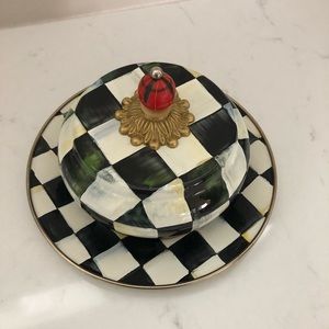Mackenzie childs butter dish
